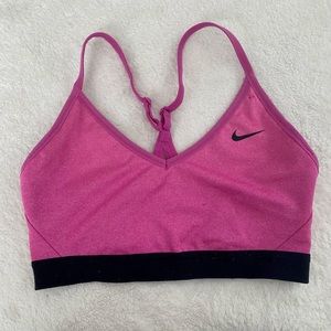 Nike Indy Sports Bra - Pink size medium